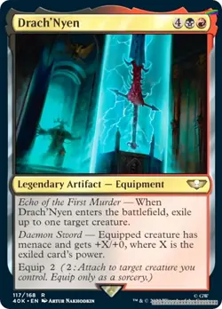 Drach'Nyen (Surge Foil) [40K - 117] - NM TCG MTG - Image 1