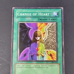 Yugioh TCG -1x Change of Heart - SDY-032 - LP - Vintage - Spell - Common 2002 - Image 5