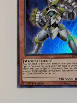 Yugioh TCG - 1x Galaxy Soldier - DUPO-EN062 - LP - 1st Edition - Ultra Rare 2019 - Image 5