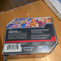 Pokemon TCG Galar Legend Zacian V Tin 2020 Tin w/ 5 Packs New Sealed - Image 2