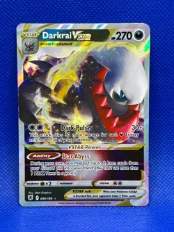 Pokemon Tcg Darkrai Vstar 99/189 Astral Radiance - Image 1