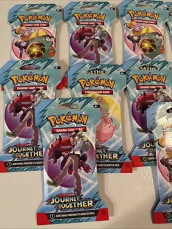 Pokemon Scarlet & Violet Journey Together Sleeved Booster 12-Pack Lot New Sealed - Image 2