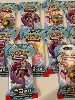 Pokemon Scarlet & Violet Journey Together Sleeved Booster 12-Pack Lot New Sealed - Image 3