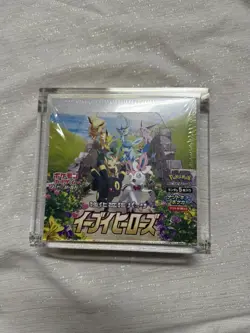 2021 EEVEE Heroes Sealed Booster Box Pokemon Sword and Shield S6a Japanese NEW - Image 2