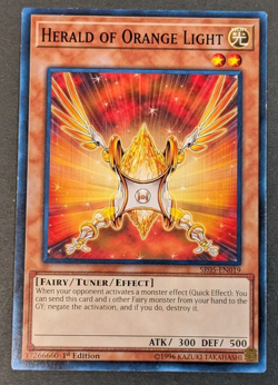 Yugioh - 1x Herald of Orange Light - SR05-EN019 - NM/LP - 1st Edition - Common - Image 1