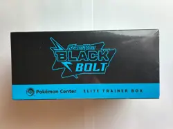 Pokemon TCG Black Bolt Pokemon Center Elite Trainer Box PC ETB SEALED - Image 4