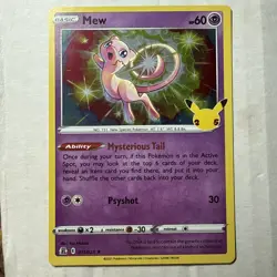 Mew #011 2021 Pokemon Celebrations English Holo - Image 2