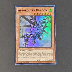 Yugioh TCG - 1x Absorouter Dragon - SDRR-EN005 - 1st Ed. - NM - Super Rare 2019 - Image 2