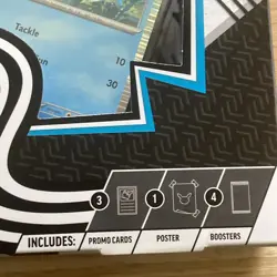Pokemon TCG SV10.5 Black Bolt & White Flare Unova Poster Collection Box Sealed - Image 3