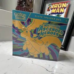 Pokemon TCG Mega Evolution Ascended Heroes Elite Trainer Box Dragonite - Image 1