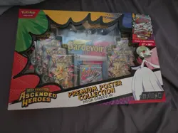 Pokemon TCG Ascended Heroes Premium Poster Collection Mega Gardevoir Box New - Image 1