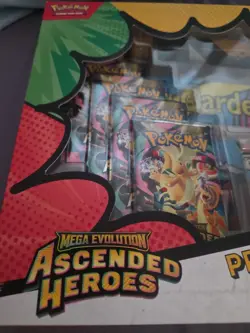 Pokemon TCG Ascended Heroes Premium Poster Collection Mega Gardevoir Box New - Image 5