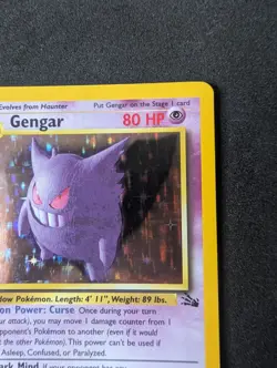 Pokemon Gengar 1st Edition Holo Fossil 5/62 WOTC Clean 🔥 - Image 5