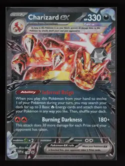 Charizard ex -196 196 Holo Promo Scarlet & Violet Promo Pokemon Near Mint - Image 1