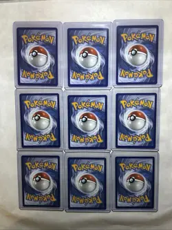 Pokemon 30th Anniversary First Partners Illustration Collection IR Set Of 9 - Image 2