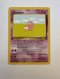 Slowpoke (Spanish) Pokemon Fossil 1st Edition 55/62 - Image 1
