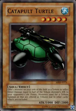 Catapult Turtle - Super Rare MRD-E075 - NM - YuGiOh - Image 1