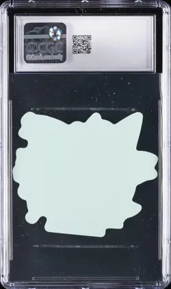 2019 POKEMON STICKERS PT. 4 B-SIDE LABEL GENGAR CGC 10 GEM MINT - Image 2