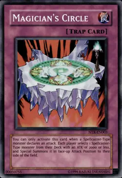 Magician's Circle - Super Rare NTR-EN003 - LP - YuGiOh - Image 1