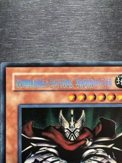 YuGiOh! Commander Gottoms, Swordmaster HA01 - Error Misprint Double Name NM - Image 3