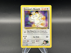Giovanni's Meowth - 74/132 Gym Challenge - Pokemon TCG - 2000 - Image 1