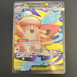 Pokemon Mega Clefable EX Holo Ultra Rare EN 103/088 320HP Attack 120+ - Image 1