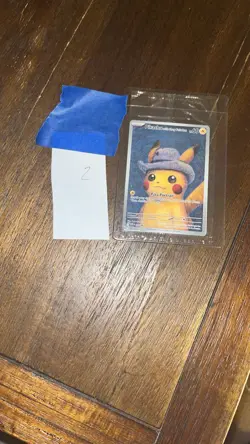 2023 Pokemon Van Gogh Museum Pikachu with Grey Felt Hat Sealed - Image 1