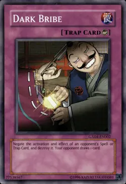 Dark Bribe - Super Rare GX04-EN002 - LP - YuGiOh - Image 1