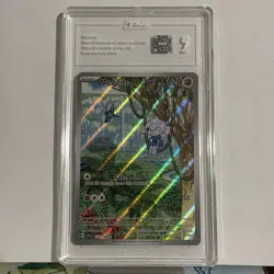 MEDITITE ILLUSTRATION RARE POKEMON STELLAR CROWN 153/142 TAG 9 MINT - Image 1