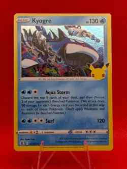 KYOGRE 003/025 R CELEBRATIONS POKEMON NM/M KYOGRE - Image 1