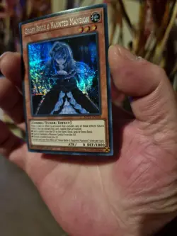 GHOST BELLE AND HAUNTED MANSION MP22-EN258 PRISMATIC SECRET RARE YUGIOH - Image 2