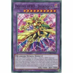 Destiny HERO - Dusktopia - LEHD-ENA32 - Common - 1st Edition - Yugioh - Image 1