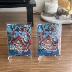 2X One Piece TCG Jinbe OP14-049 SR Alt Art - Image 1
