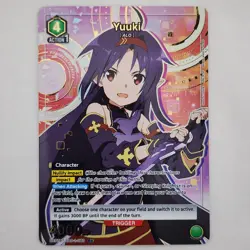 Union Arena Sword Art Online Yuuki UE07BT/SAO-1-080 Rare Holo Full Art NM - Image 1