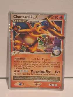 Charizard G Lv X DP45 black star Promo pokemon card 2009 Holo - Image 1