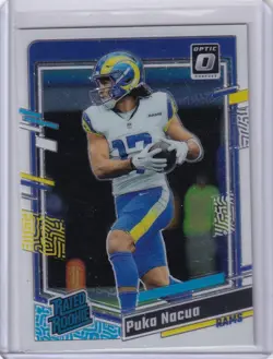 Puka Nacua 2023 Panini Donruss Optic Rated Rookie Card RC #238 LA Rams Base Mint - Image 1