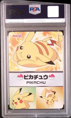 PSA 9 Pikachu Meiji Promo 2013 Pokemon Japanese Card MINT - Image 2