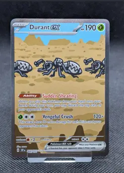 Pokemon TCG Durant EX Special Illustration Rare Card 236/191 Surging Sparks NM/M - Image 1