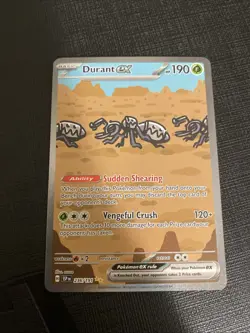 Pokemon TCG Durant EX Surging Sparks Holo Card 236/191 Special Illustration Rare - Image 1