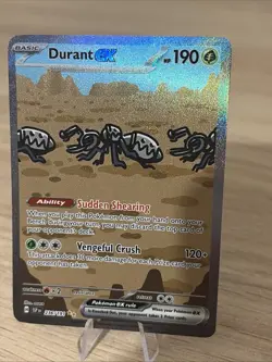 Pokemon TCG Durant EX 236/191 Surging Sparks Special Illustration Rare Card - Image 1