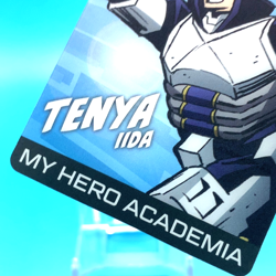 My Hero Academia Card No.1-05 Tenya Iida Morinaga Japanese Anime - Image 2