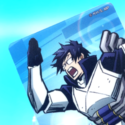 My Hero Academia Card No.1-05 Tenya Iida Morinaga Japanese Anime - Image 3