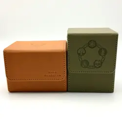 Premium Leather Card Deck Boxes (2) for MTG Commander, Yu-Gi-Oh!, & Etc. - Image 3