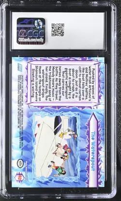 Pokemon Card Exeggcute Plus One 6 Rainbow Foil The Movie 2000 Topps CGC 8 - Image 2