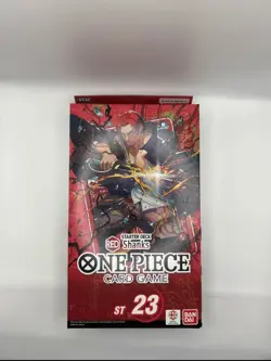 One Piece Card Game – Starter Deck RED Shanks ST‑23 | English | Sealed - Image 1