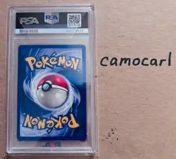 Pokemon Card Game Base Set Unlimited Poliwhirl 38/102 PSA 9 MINT 1999 Vintage - Image 2