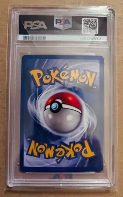 Pokemon Card Game Base Set Unlimited Poliwhirl 38/102 PSA 9 MINT 1999 Vintage - Image 4