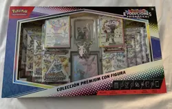 X1 Pokemon Card Prismatic Evolutions Premium Figure Collection Spanish Version - Image 1