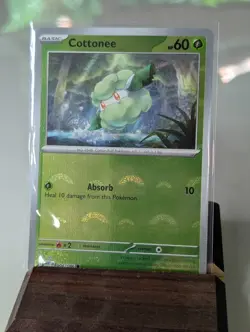 Cottonee - (Poke Ball Pattern) 004/086 Sv11w: White Flare Holo (JP) Pokemon Card - Image 1