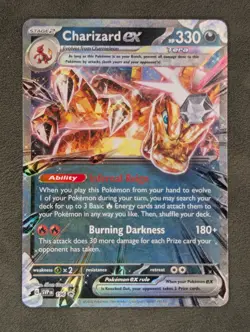 Charizard ex 196 Pokemon TCG Promo SV: Scarlet & Violet Promo Cards Near Mint - Image 3